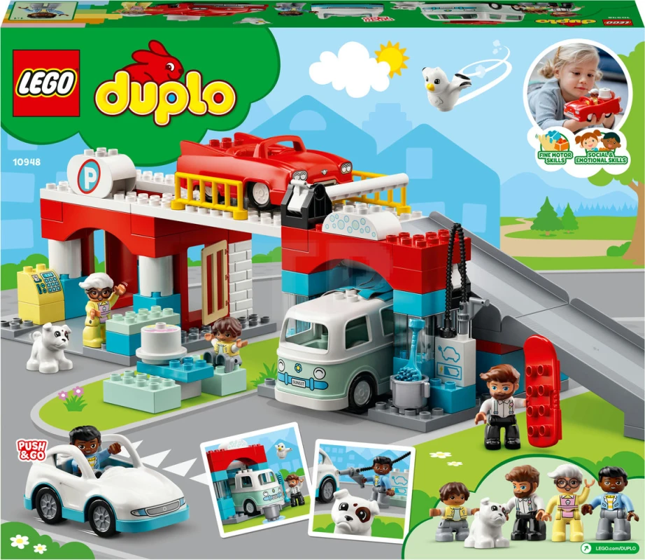 LEGO&reg; 10948 Car Park and Car Wash