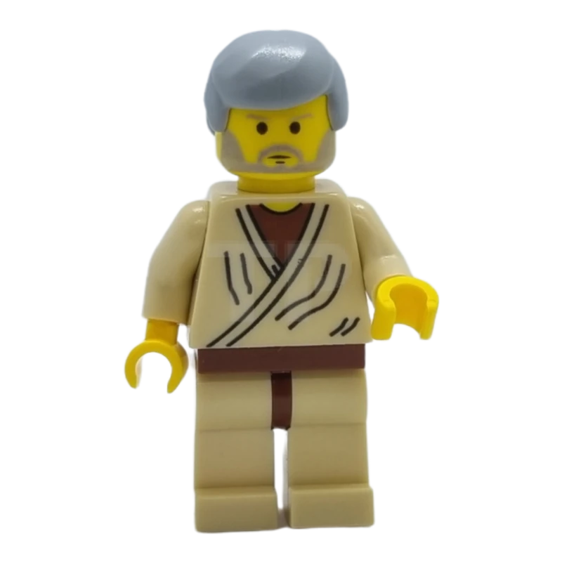 LEGO&reg; sw1069 Obi-Wan Kenobi (Old with Light Bluish Gray Hair - 20th Anniversary Torso)