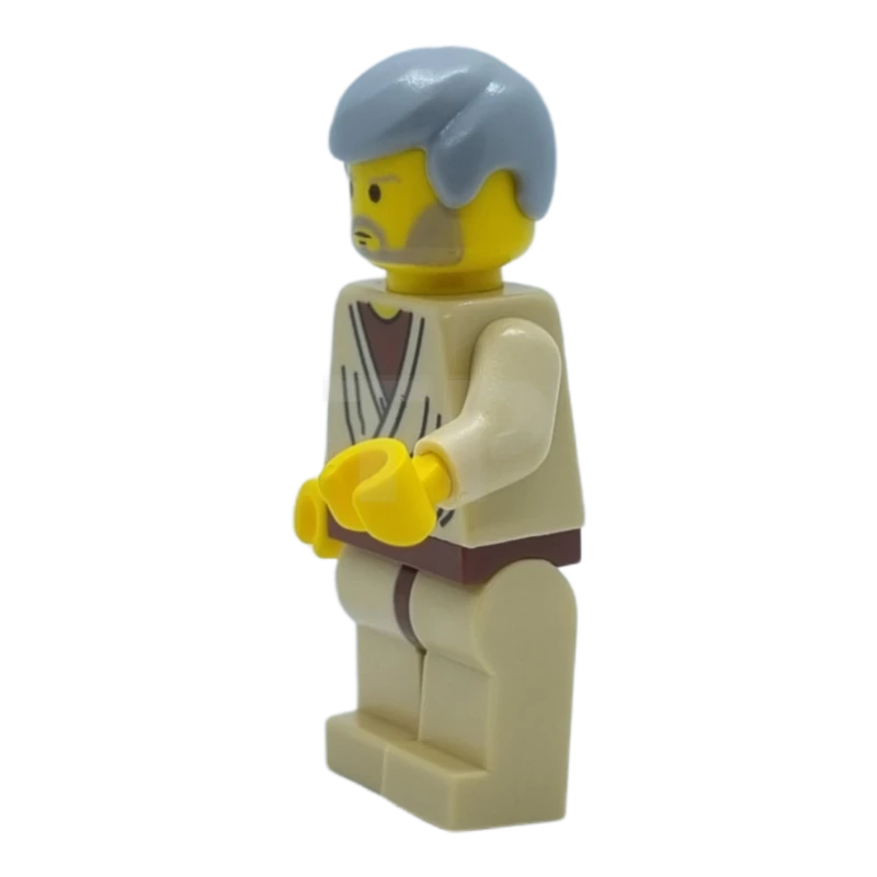 LEGO&reg; sw1069 Obi-Wan Kenobi (Old with Light Bluish Gray Hair - 20th Anniversary Torso)