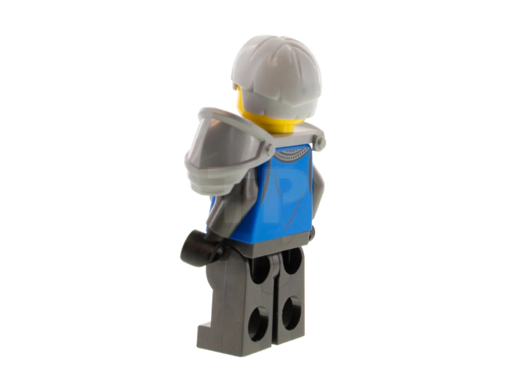 LEGO&reg; idea085 Faucon noir, mâle, armure gris foncé perle
