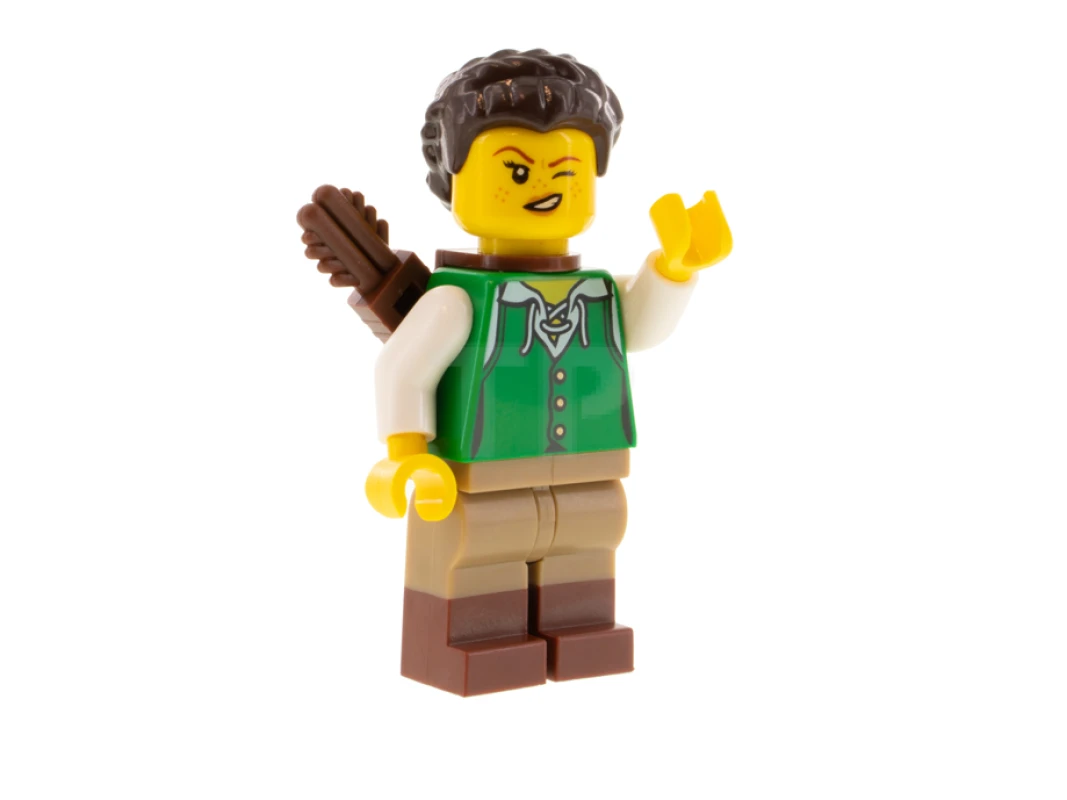 LEGO&reg; idea083 Jägerin, Grüne Tunika