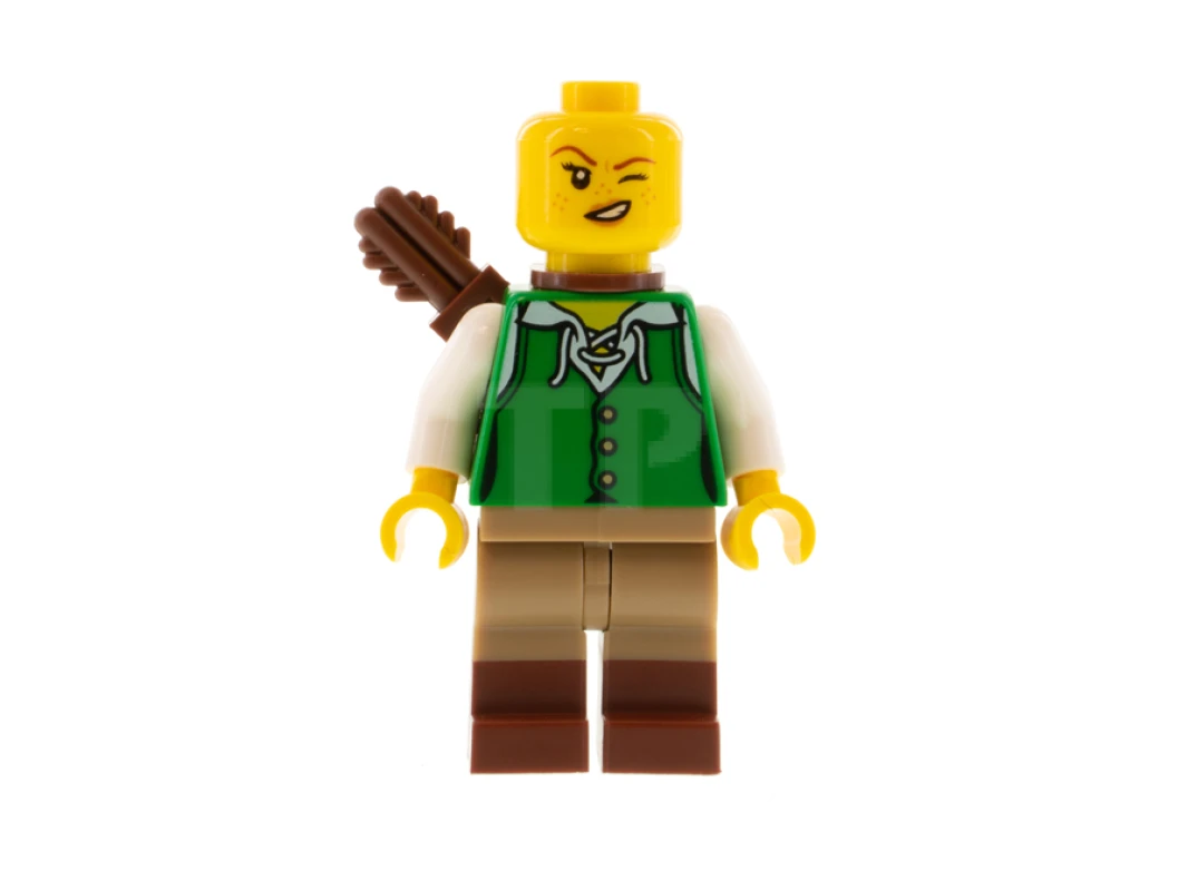 LEGO&reg; idea083 Jägerin, Grüne Tunika