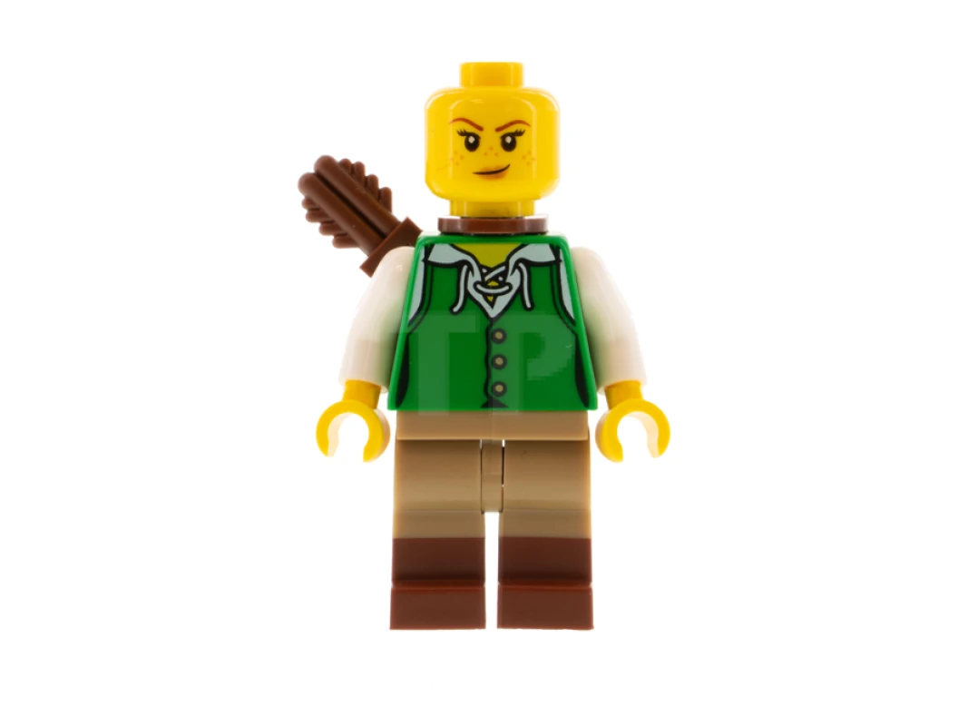 LEGO&reg; idea083 Jägerin, Grüne Tunika
