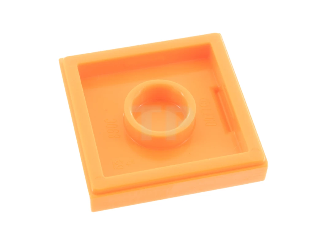 LEGO&reg;  - 3068pb1591 - Tile 2 x 2 with Album Cover - Raining Fish, Banana, ... Pattern