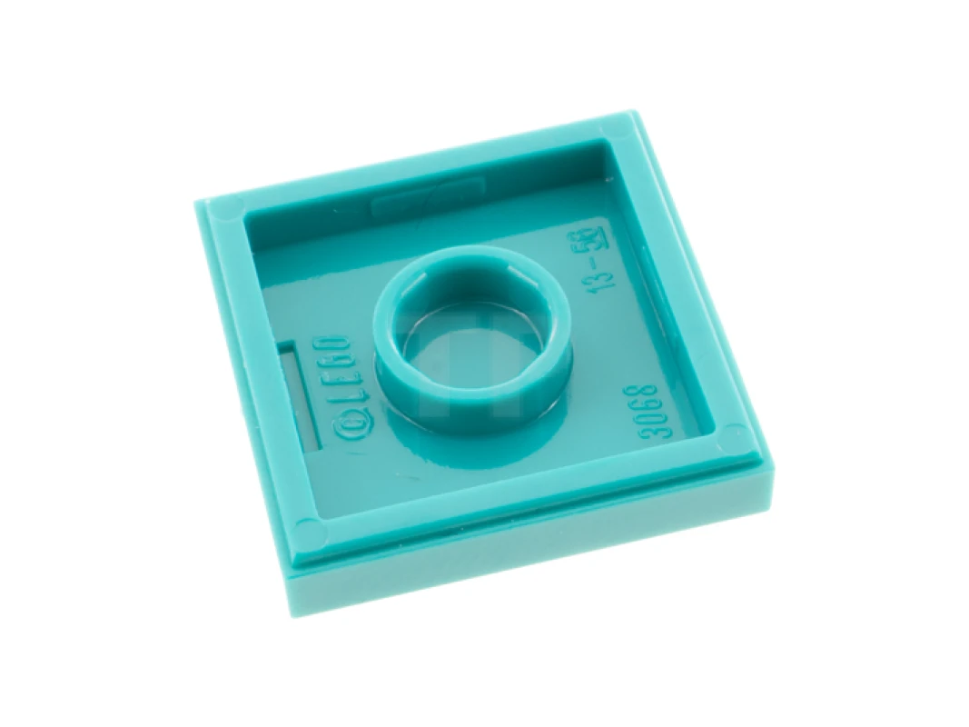 LEGO&reg;  - 3068pb1569 - Tile 2 x 2 with Album Cover - Steel Drum Pattern