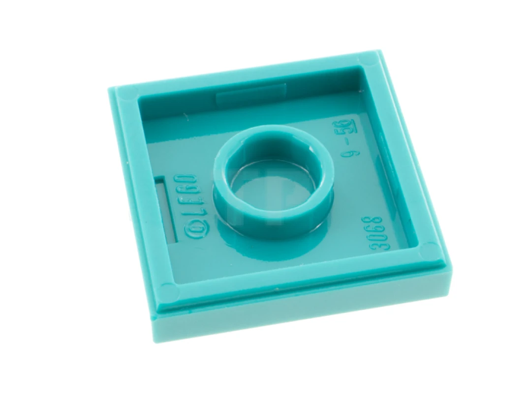 LEGO&reg;  - 3068pb1548 - Tile 2 x 2 with Album Cover - Skull with Eyes and Tongue Pattern