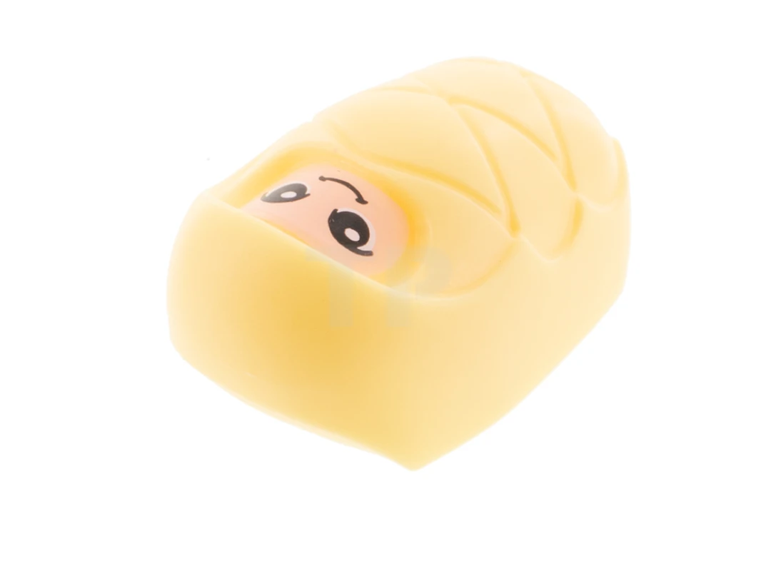 LEGO&reg; frnd0430 Baby / Baby - met noppenhouder op de rug met lachend gezichtje en grote ogen patroon (Baby Sophie)