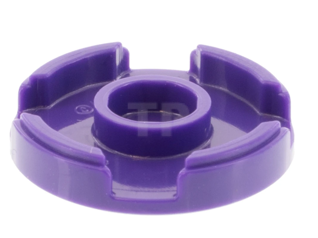 LEGO&reg; 6333994 - 14769pb387 - Tile 2 x 2 Round with Bottom O and LP Record Pattern