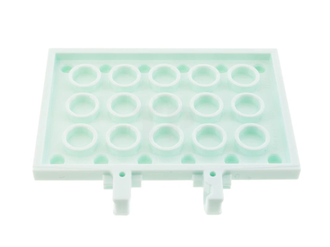 LEGO&reg; 6317534 - 65133 - Plate, Modified 4 x 6 with 2 Locking Hinge Fingers on Side, Studs on Edges