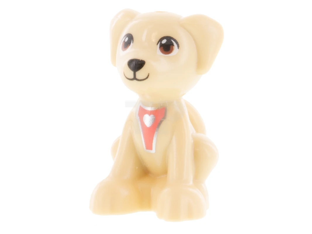 LEGO&reg; 6331479 - 27986pb03 - Dog Puppy Sitting with Pattern