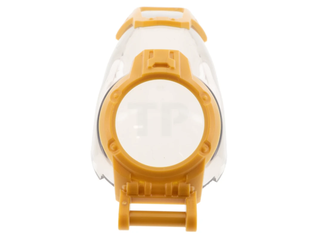 LEGO&reg; 6322113 - 69564pb01 - Windscreen 7 x 4 x 2 Canopy with Pearl Gold Armor and Handle Pattern