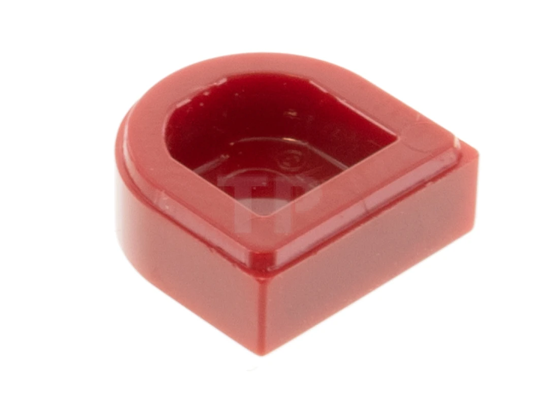 LEGO&reg; 6322996 - 24246pb005 - Tile 1 x 1 Half Circle with Pixelated Pattern (Koopa Troopa)