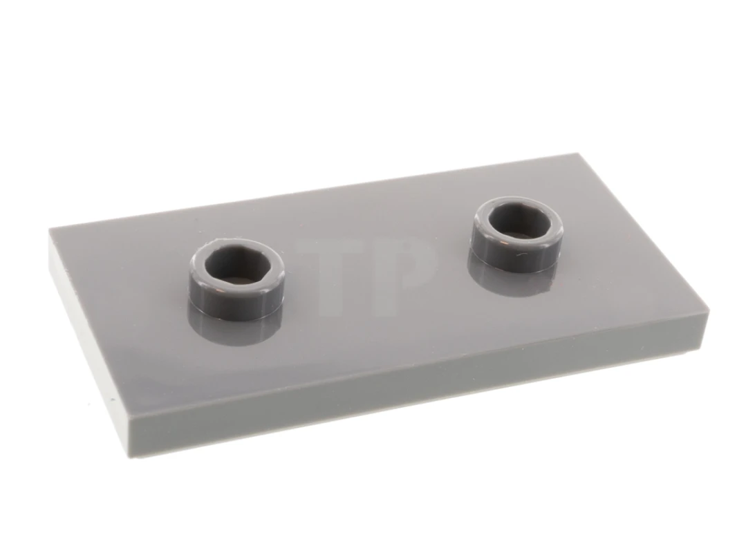 LEGO&reg; 6307616 - 65509 - Piastra, modificata 2 x 4 con 2 borchie (doppio ponticello)