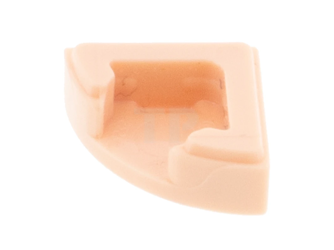 LEGO&reg; 6322984 - 25269pb013 - Tile 1 x 1 Round Quarter with Pixelated Super Mushroom Pattern