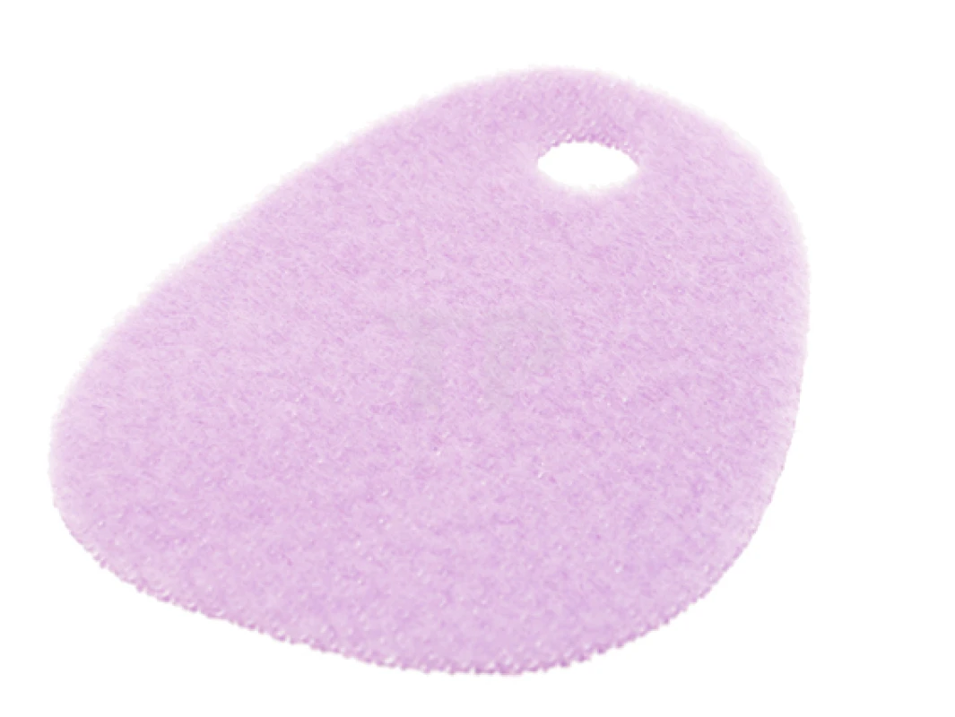 LEGO&reg; 6338045 - 77535 - Cloth Play Cube Accent Dog Ear with 1 Hole, Wide End - Traditional Starch Fabric