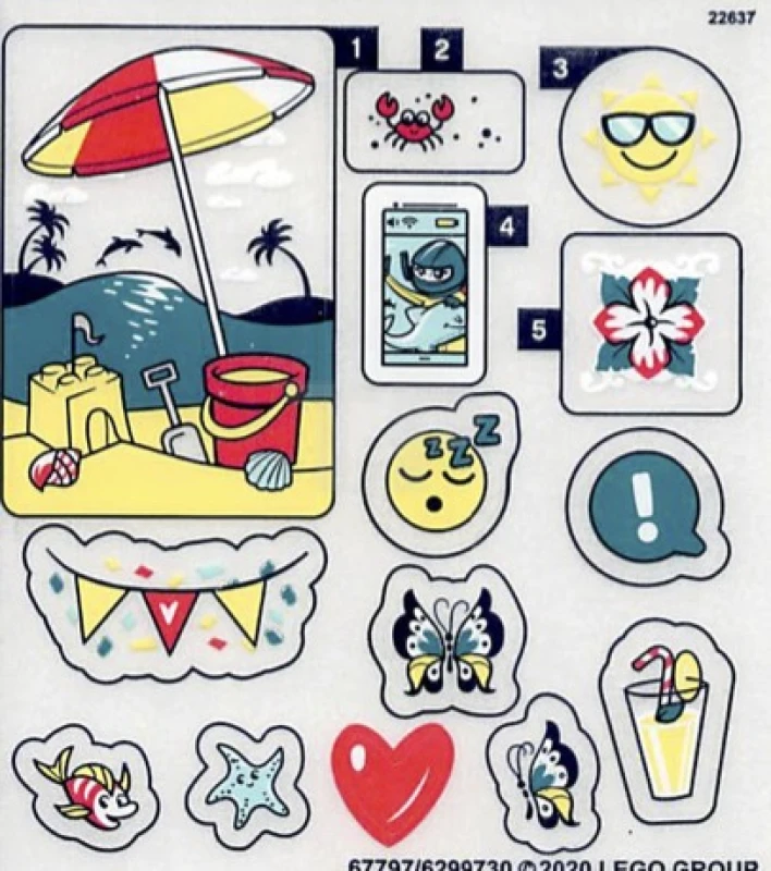 LEGO&reg; 6299730 - Sticker for Set 41412