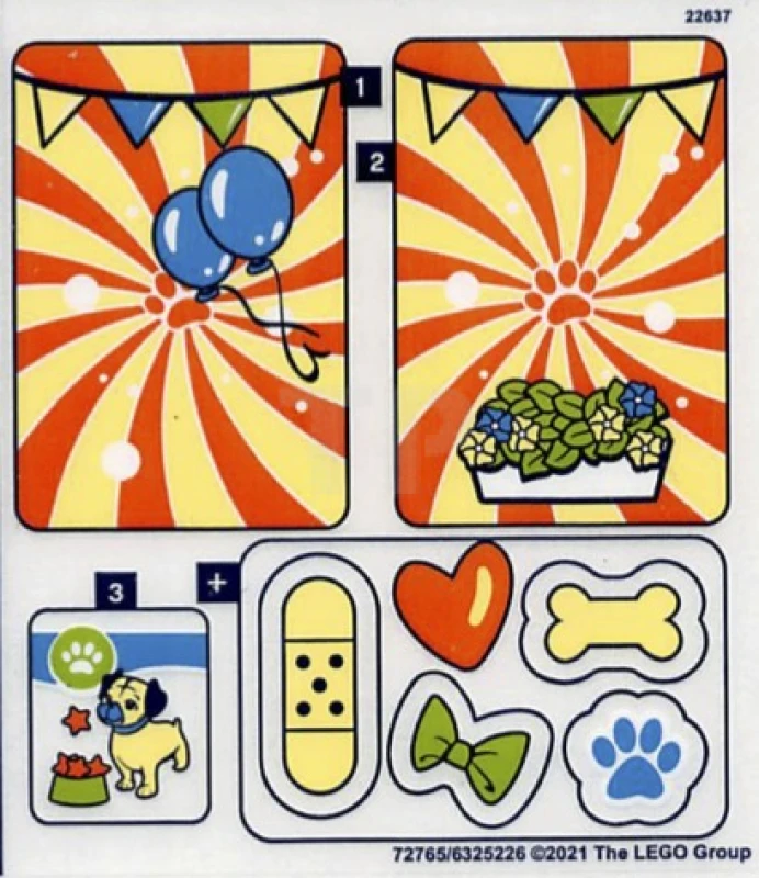 LEGO&reg; 6325226 - Sticker for Set 41664