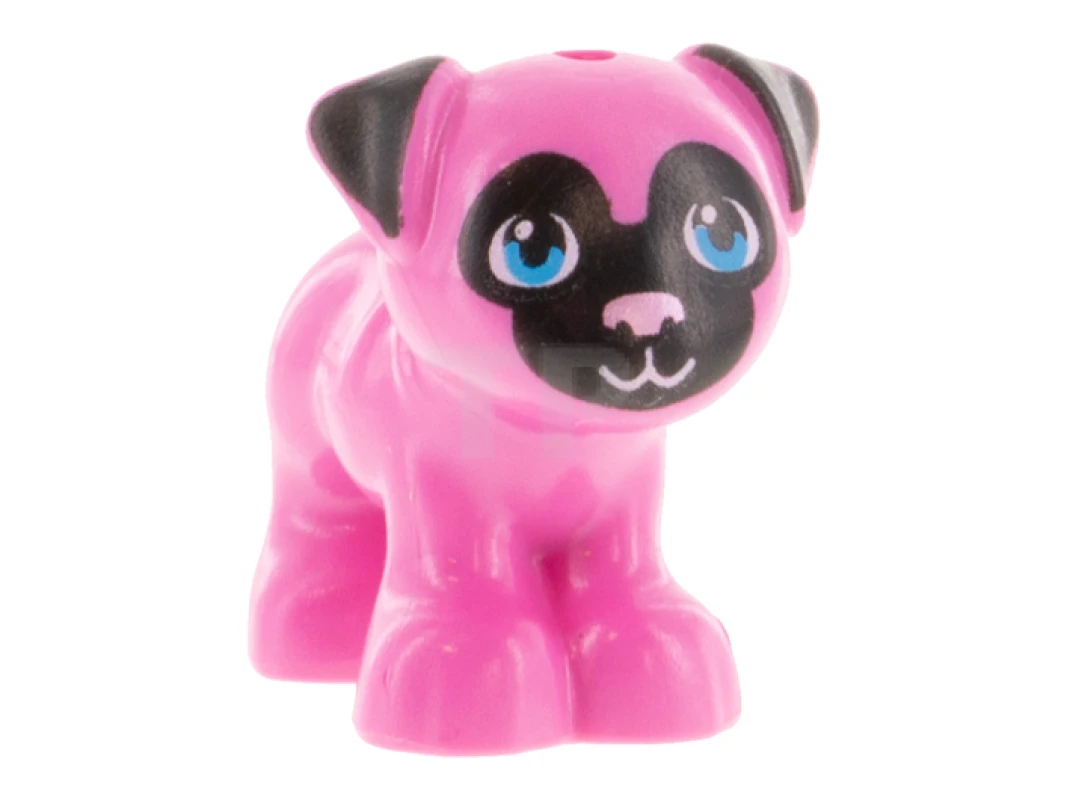LEGO&reg; 6337242 - 24111pb03 - Dog Pug with Pattern