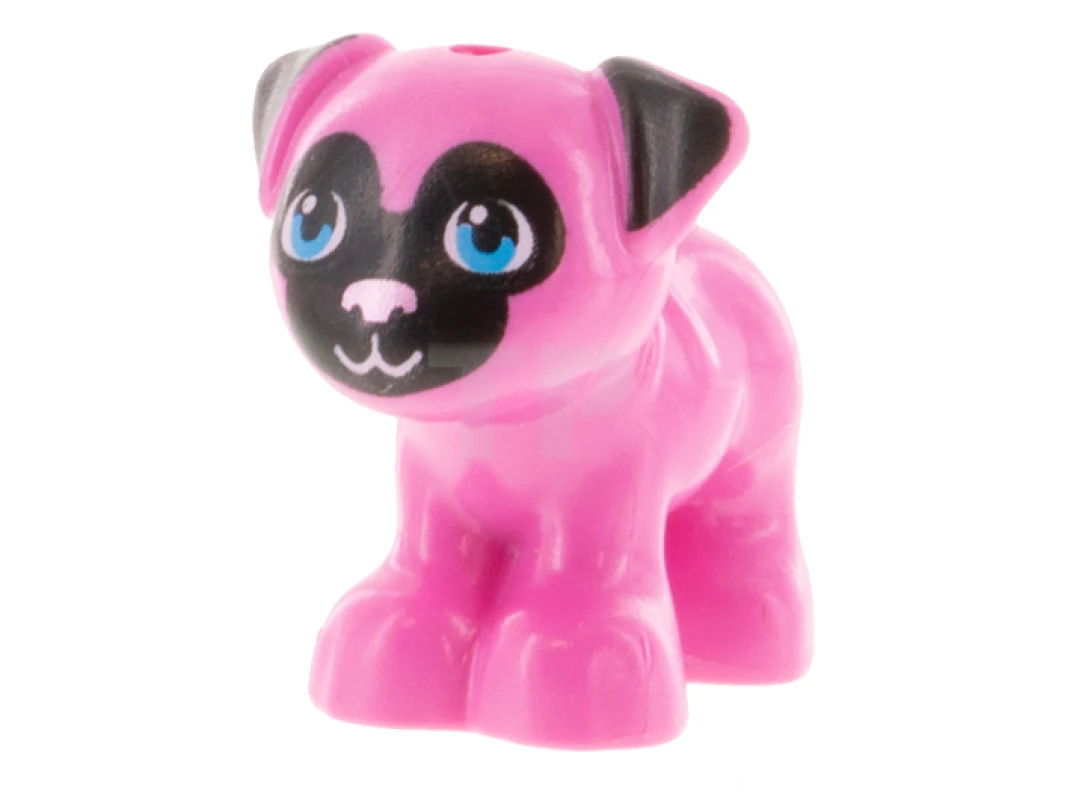LEGO&reg; 6337242 - 24111pb03 - Dog Pug with Pattern