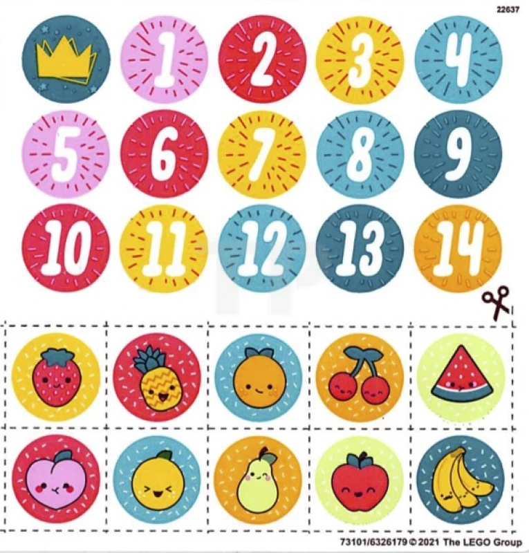 LEGO&reg;  - Autocollant pour l'ensemble 41926