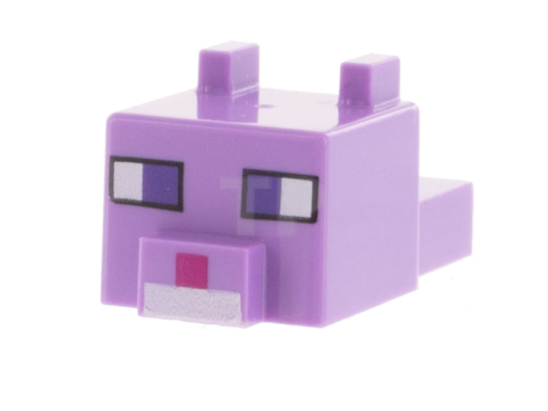 LEGO&reg; 6335415 - 24008pb05 - Minecraft Head, Blocky with Ears and Nose (Cat)