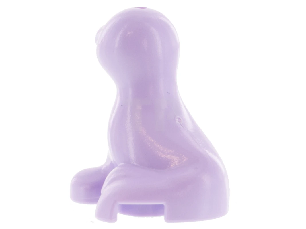 LEGO&reg; 6316430 - bb0682pb02 - Seal, Friends with Black Nose, Gold Eyes and Hearts on Forehead Pattern