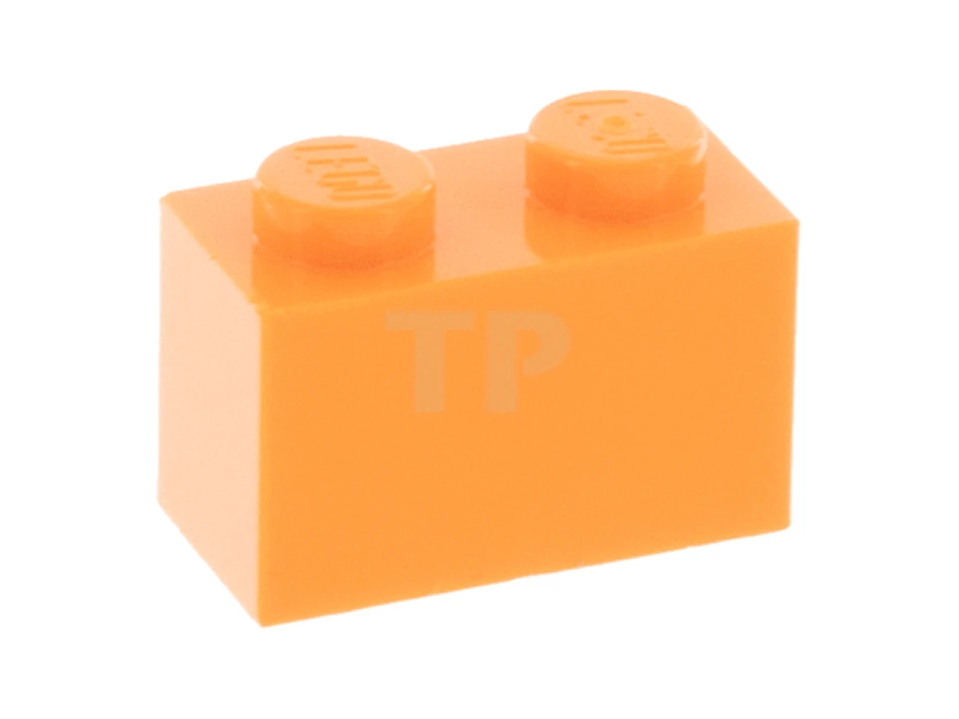 LEGO&reg; 6342123 - 3004pb229 - Brick 1 x 2 with Clock Pattern