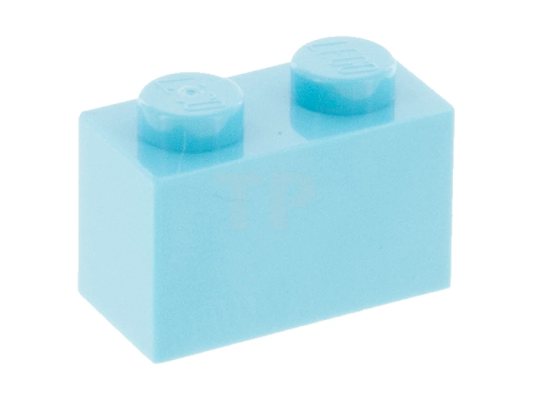 LEGO&reg; 6502825 - 3004pb042 - Steen 1 x 2 met vraagtekenpatroon