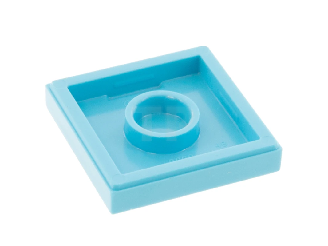 LEGO&reg; 6503611 - 3068pb1784 - Tile 2 x 2 with Groove with Super Mario Scanner Code Customization Time Block, Gear and Curved Arrows, Square Corner Pattern (Sticker) - Set 71380