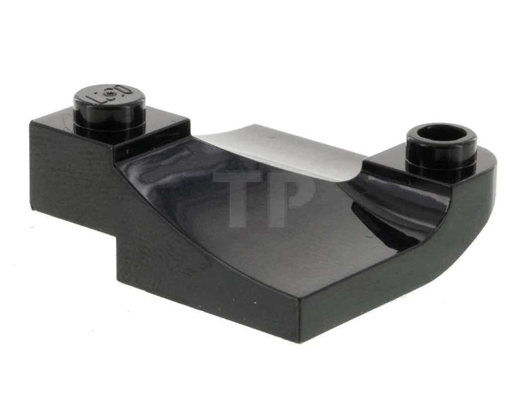 LEGO&reg; 6338499 - 73682 - Dakpan Gebogen 3 x 3 Dubbel