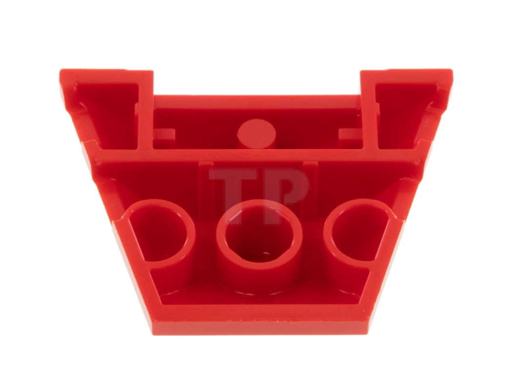 LEGO&reg; 6341730 - 64225pb045 - Wedge 4 x 3 Triple Curved with Headlights and Ninjago Fire Power Pattern