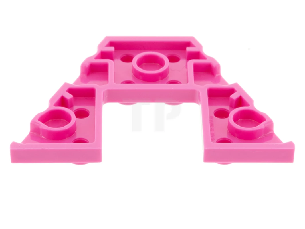 LEGO&reg; 6346637 - 47407 - Plaat 4 x 6 Wig met uitsparing