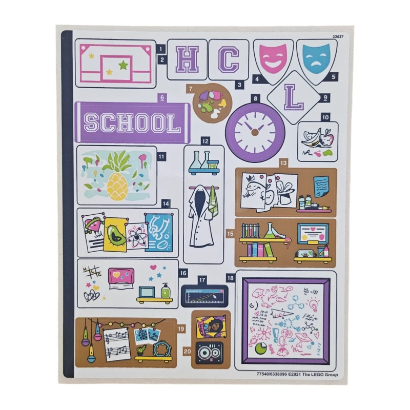 LEGO&reg; 6338096 - Sticker for Set 41682