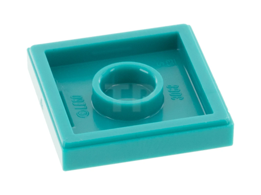 LEGO&reg; 6341649 - 3068pb1769 - Tile 2 x 2 with Groove with BeatBit Album Cover - Lime Minifigure Looking Over Keyboard Pattern