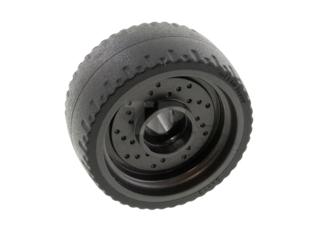 LEGO&reg; 6337780 - 72206pb01 - Wheel 24 x 12 with Pin Hole with Fixed Rubber Tire