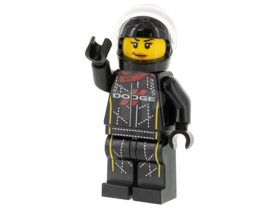 LEGO&reg; sc090 Mopar Dodge SRT Top Fuel Dragster Fahrer