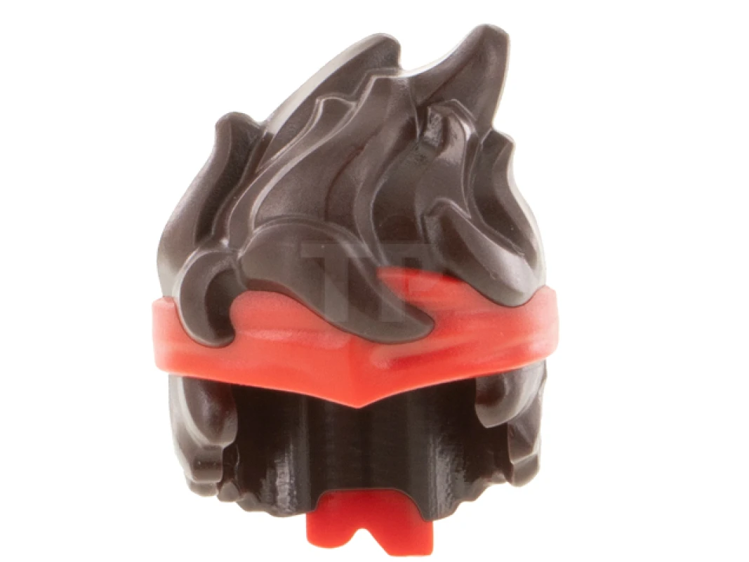 LEGO&reg; 6320793 - 69560pb01 - Minifigure, Hair Long and Spiky with Red Headband Pattern