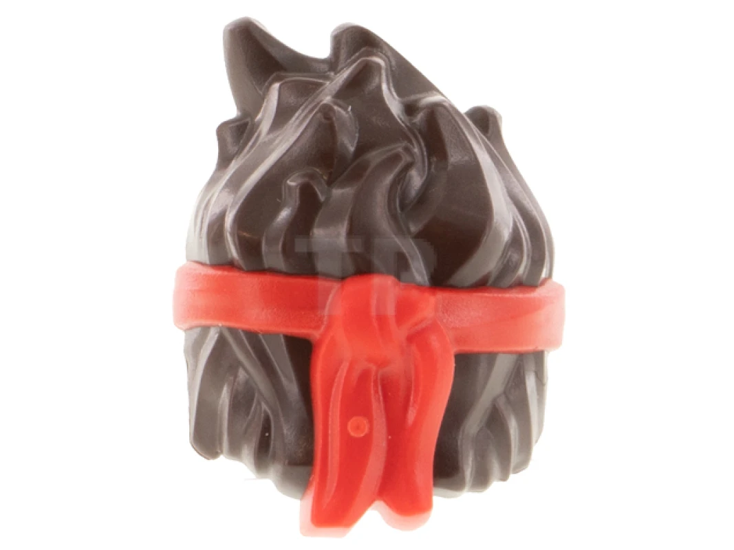 LEGO&reg; 6320793 - 69560pb01 - Minifigure, Hair Long and Spiky with Red Headband Pattern