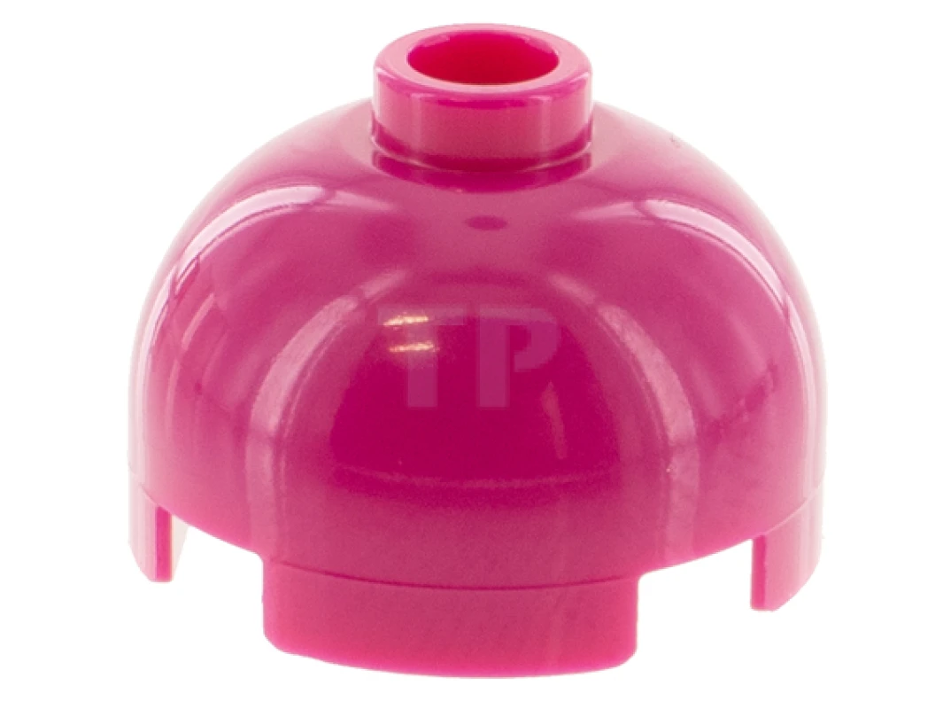 LEGO&reg; 6429064 - 553 - Stein, Rund 2 x 2 Dome Top - Blocked Open Stud mit Bottom Axle Holder x Shape + Orientation