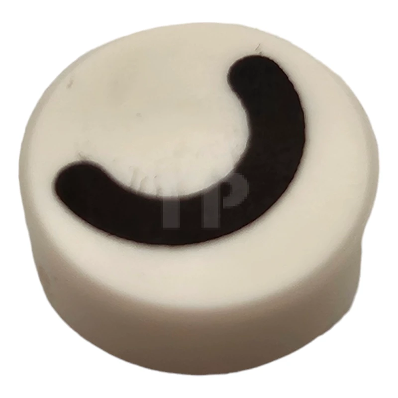 LEGO&reg;  - 98138pb187 - Tile 1 x 1 Round with Eye Closed Pattern