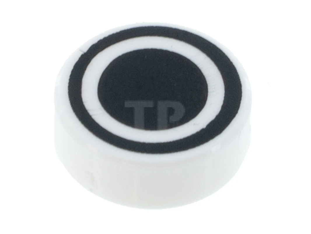 LEGO&reg;  - 98138pb198 - Fliese 1 x 1 Rund mit Kreis - Ringmuster