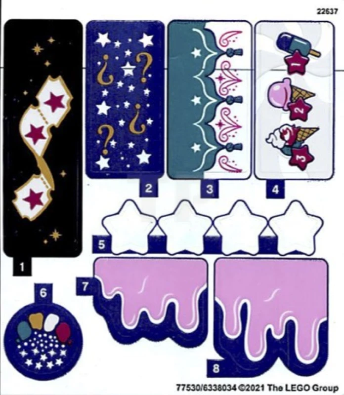 LEGO&reg; 6338034 - Sticker for Set 41687