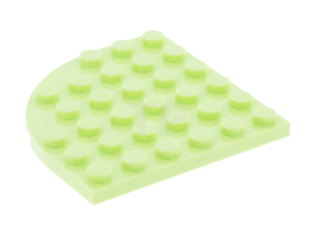 LEGO&reg; 6350735 - 6003 - Plate 6 x 6 Round Corner