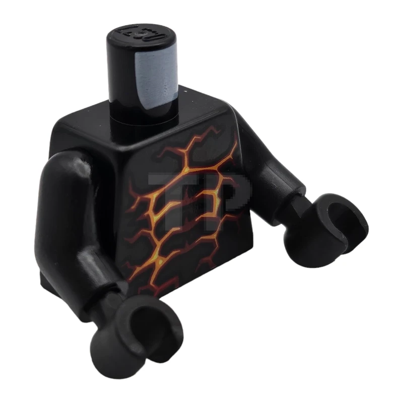 LEGO&reg; 6125703 - 973pb2258c01 - Torse (complet) avec motif d'armure de chevalier.