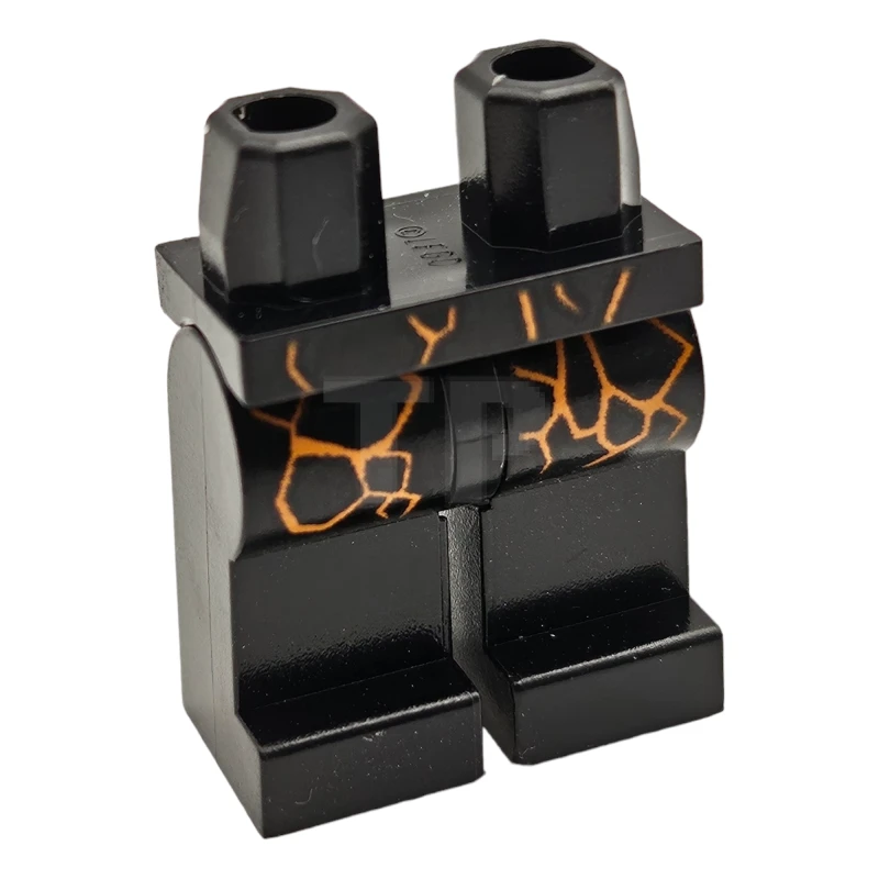 LEGO&reg; 6115679 - 970c00pb0464 - Figine à jambes avec motif de fractures