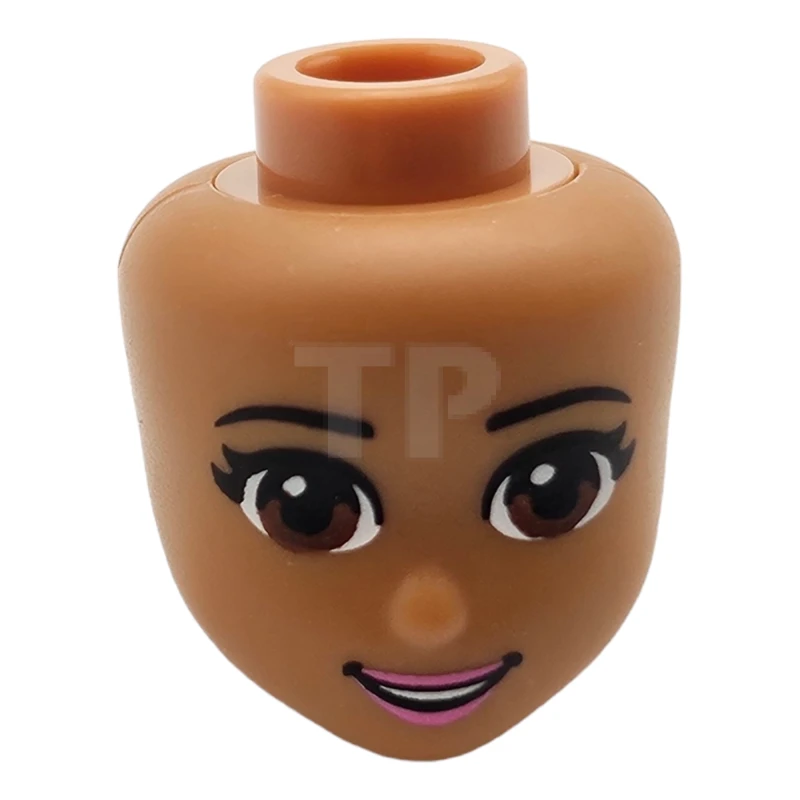 LEGO&reg; 6021476 - 12760 - Head Mini Doll with Open Mouth Pattern