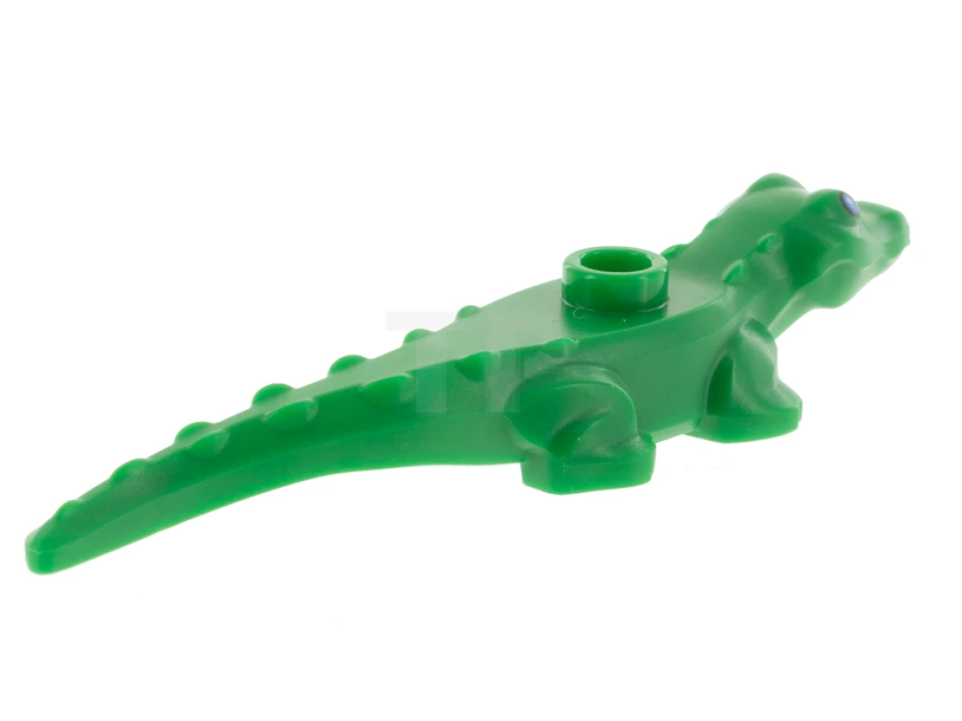 LEGO&reg; 6352695 - 78532pb01 - Alligator / Crocodile Baby Hatchling with Eyes Pattern