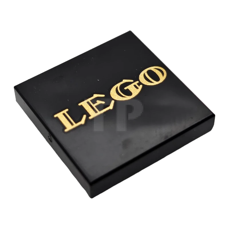 LEGO&reg; 6322630 - 11203pb055 - Tile 2 x 2 Inverted with 'LEGO' Pattern