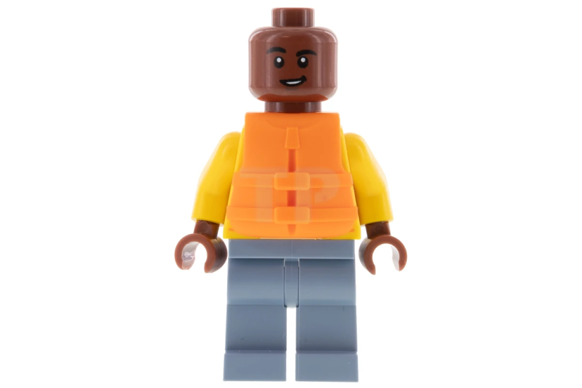 LEGO&reg; jw073 Darius con il giubbotto di salvataggio