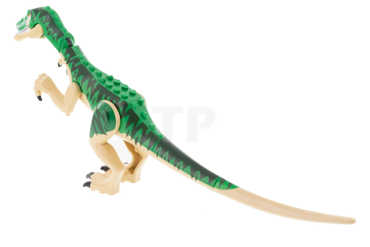 LEGO&reg; Baryonyx02 -  - Dinosaur Baryonyx with Dark Green Stripes Pattern